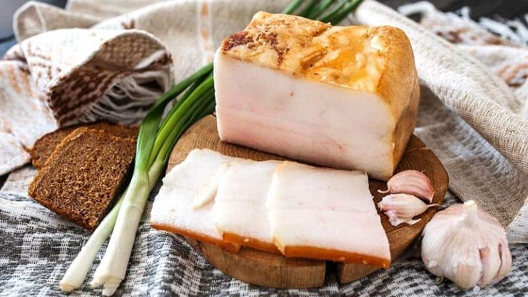 Iberico Back Fat 100% Free-Range With Garlic & Salt Imported From Spain